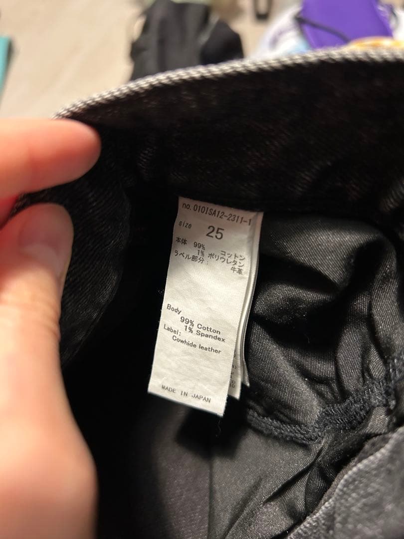 MOUSSY MVS BLACK FLARE 25サイズ ブラック