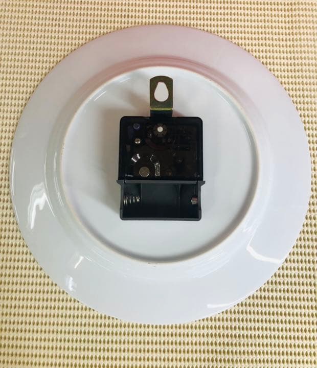 ノリタケ　壁掛け＆置き時計　レッド