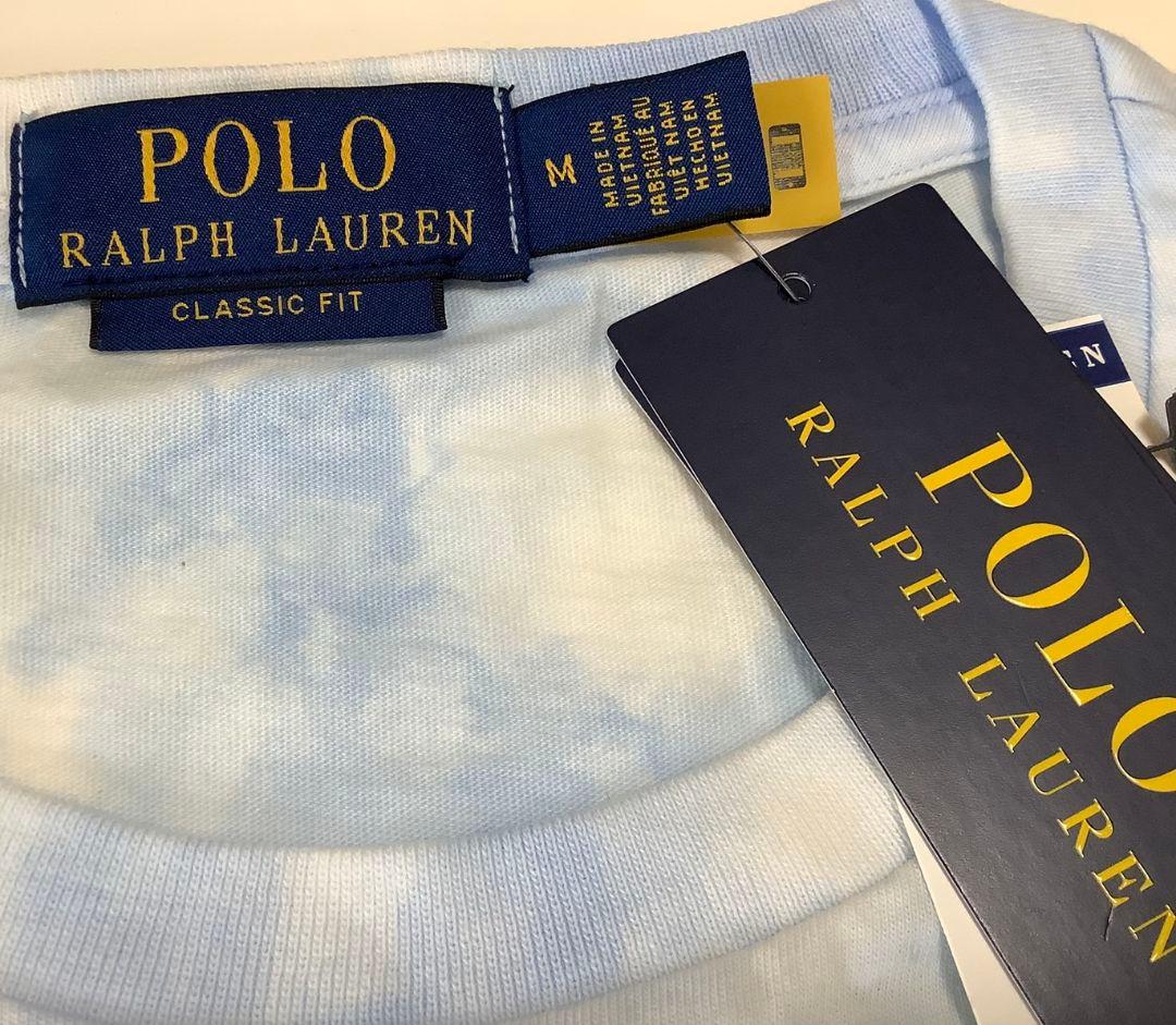 【新品未使用タグ付き】ポロラルフローレン　ベア　Tシャツ　水色