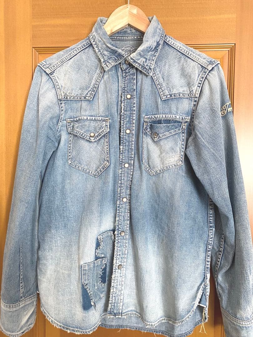 山下智久ドラマ着用人気デニムシャツ