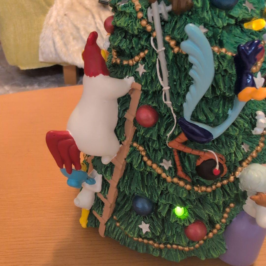 ディズニーキャラクター装飾 LEDライト付きクリスマスツリー 約30cm