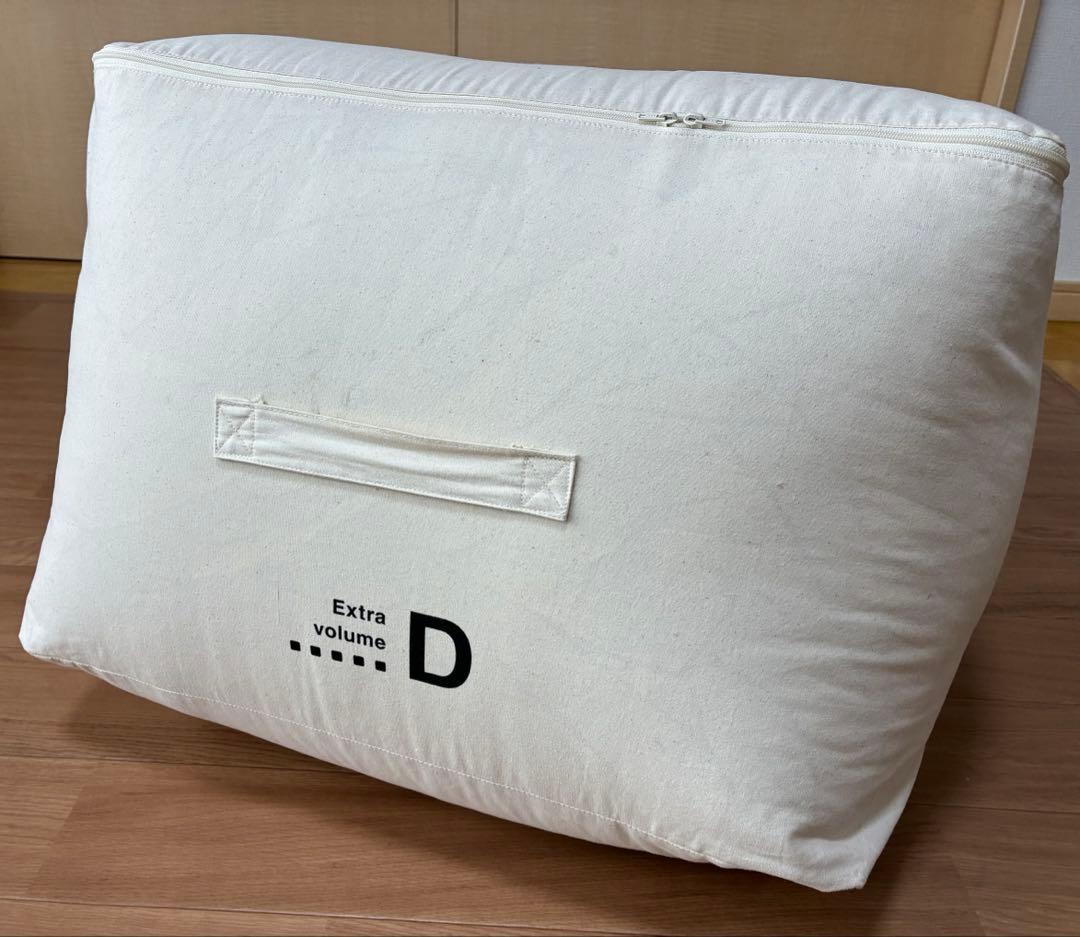 無印良品　羽毛布団　ダブルサイズ 190×210 グース 1.5kg 二層式