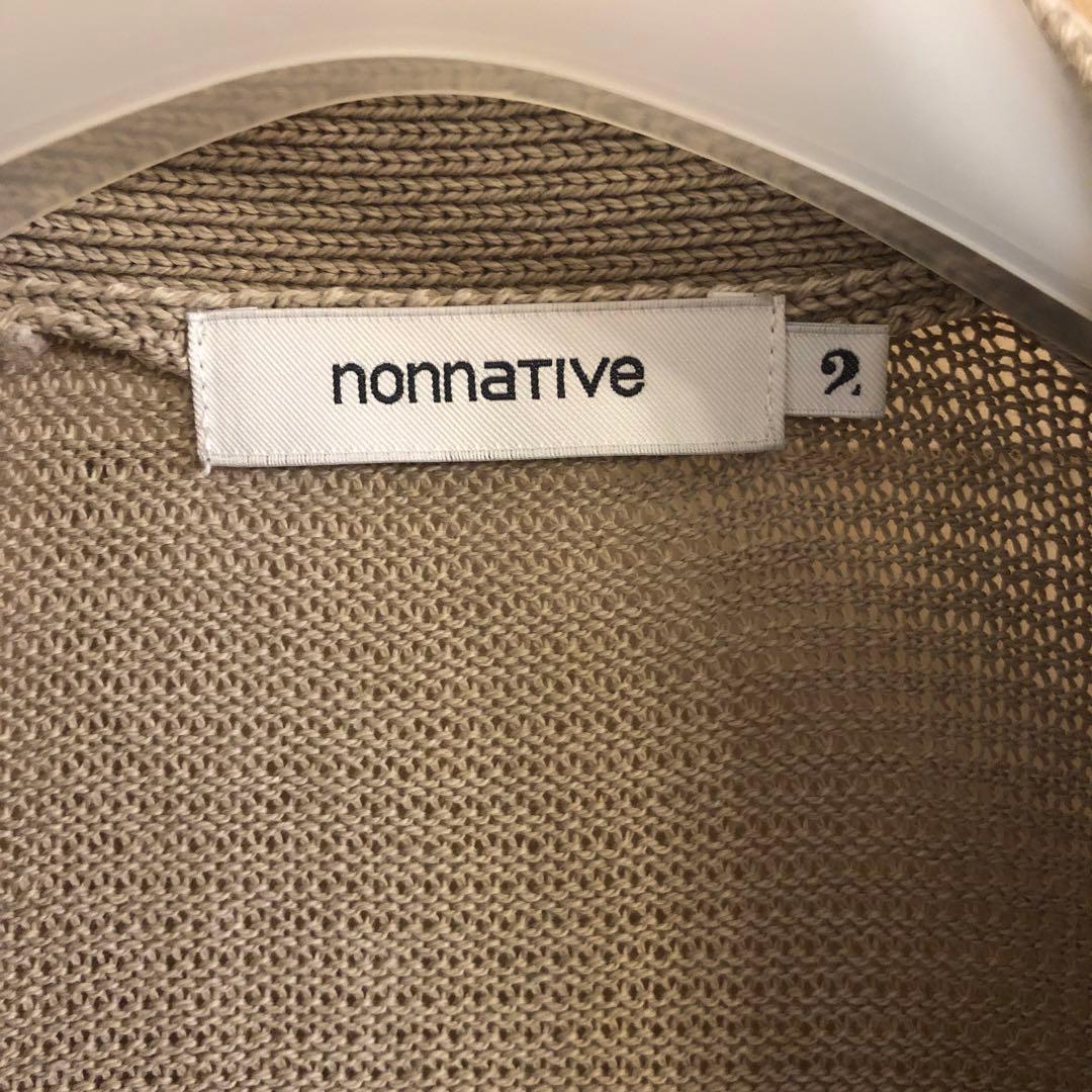 最終価格DWELLER CARDIGAN COTTON YARN SAND 2