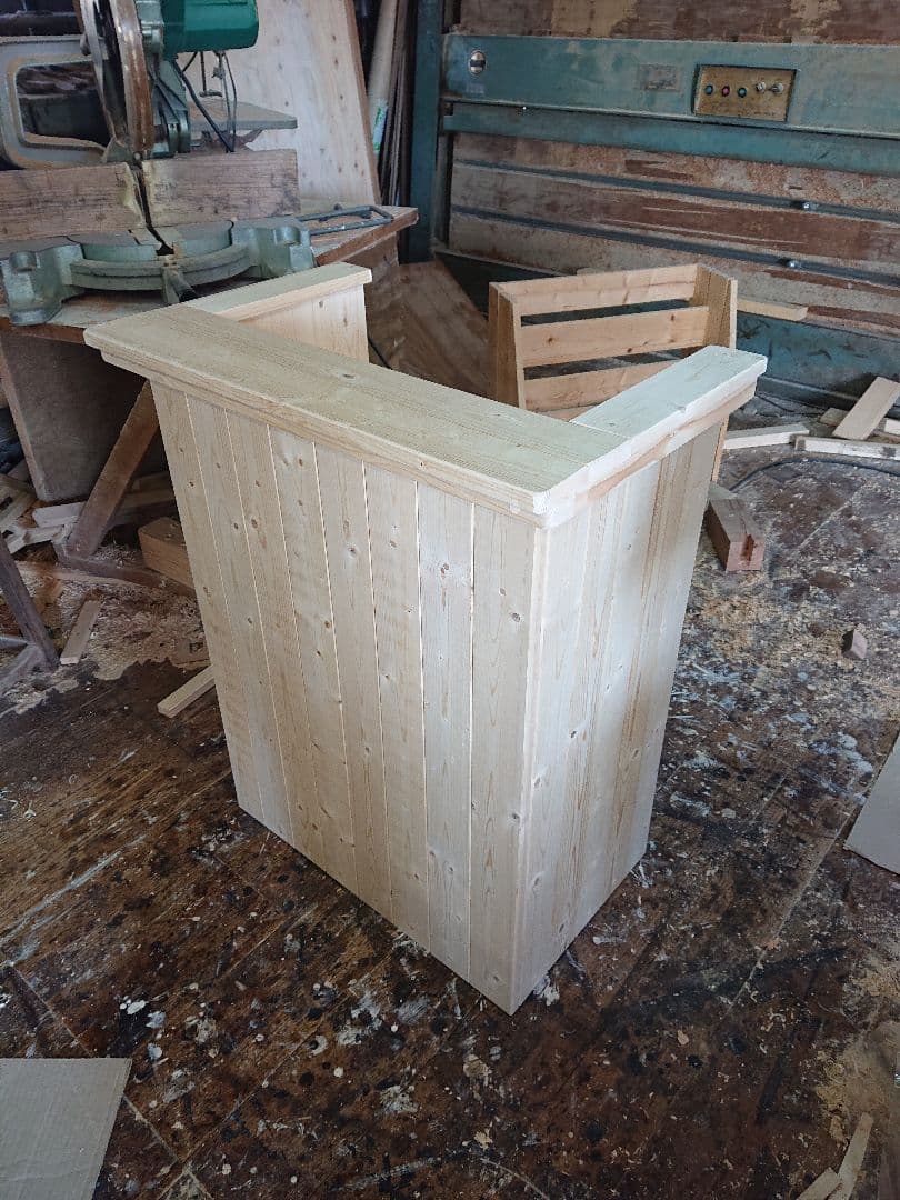 レジカウンター diy オーダー家具