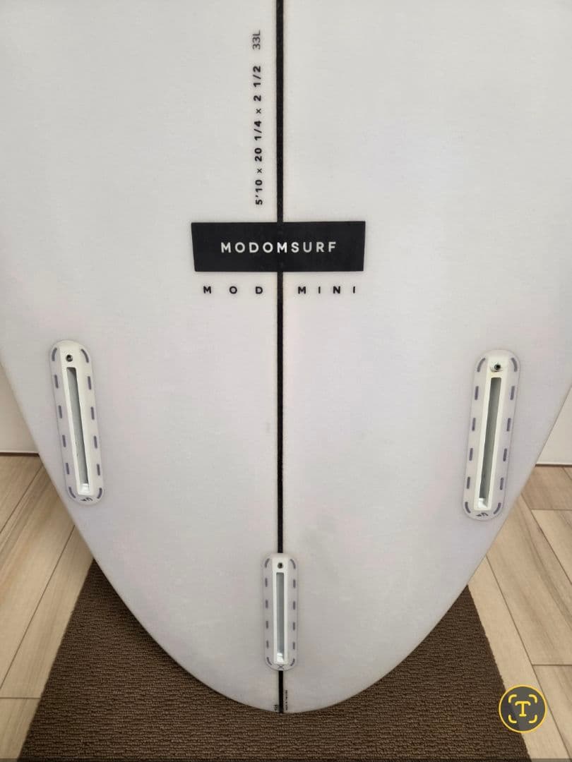 MODOM SURF ファンボード ホワイト　5'10 33L