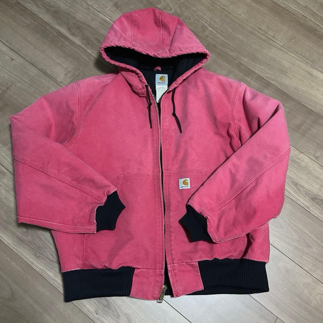 カーハート　アクティブジャケット　レアカラー　レッド
