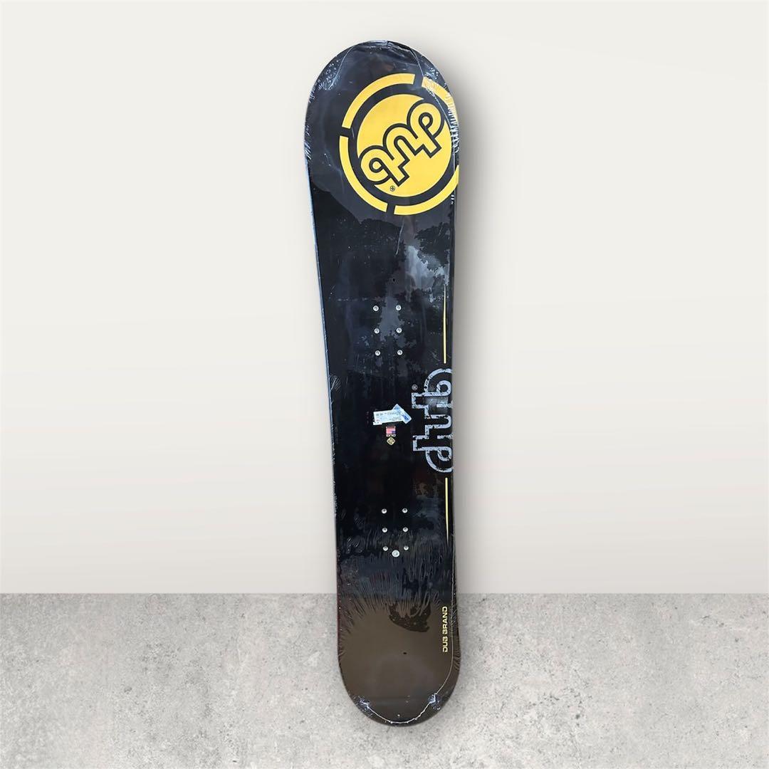 Dub Brand スノーボード 黒/黄色　130㎝
