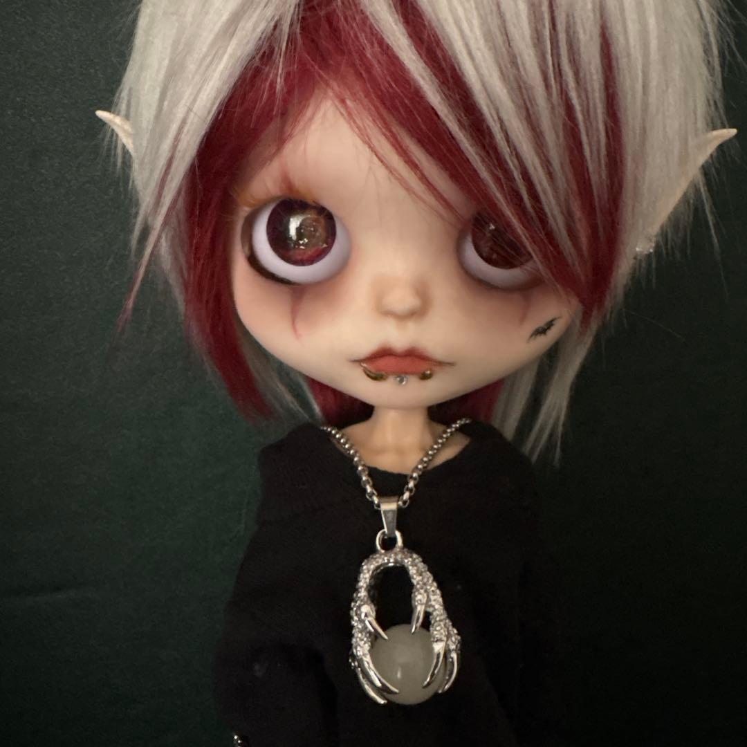 アイシードールカスタム♠ハロウィン♠シルバー×ワイン♠