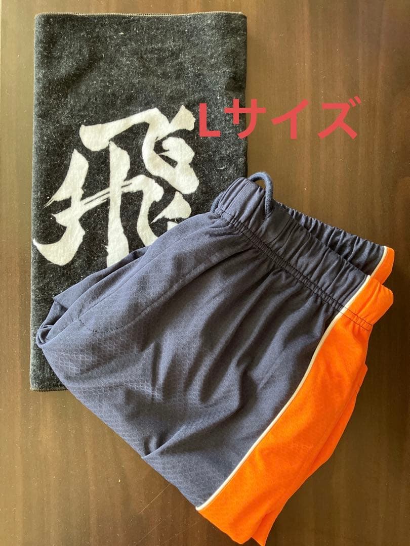 【ハイキュー】バレーボールシャツ ネイビー/オレンジ 11番 【月島蛍】