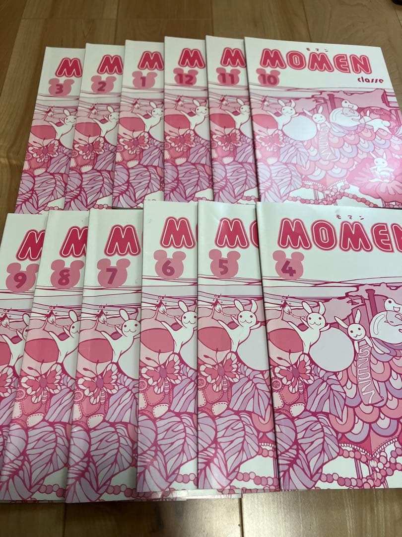 しちだ式　知育教材　モマン　MOMEN 4月から3月まで一年分