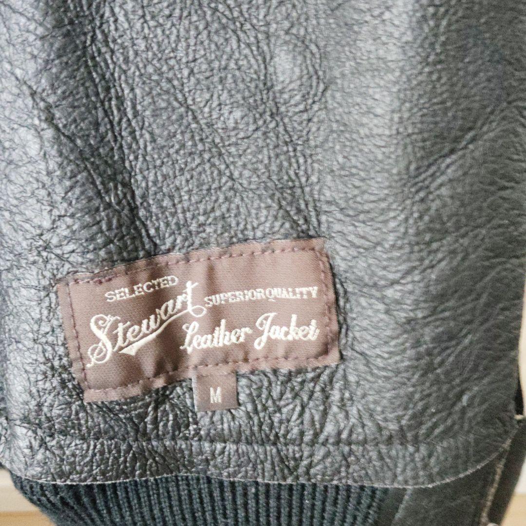 Stewart　ムートンジャケット　黒