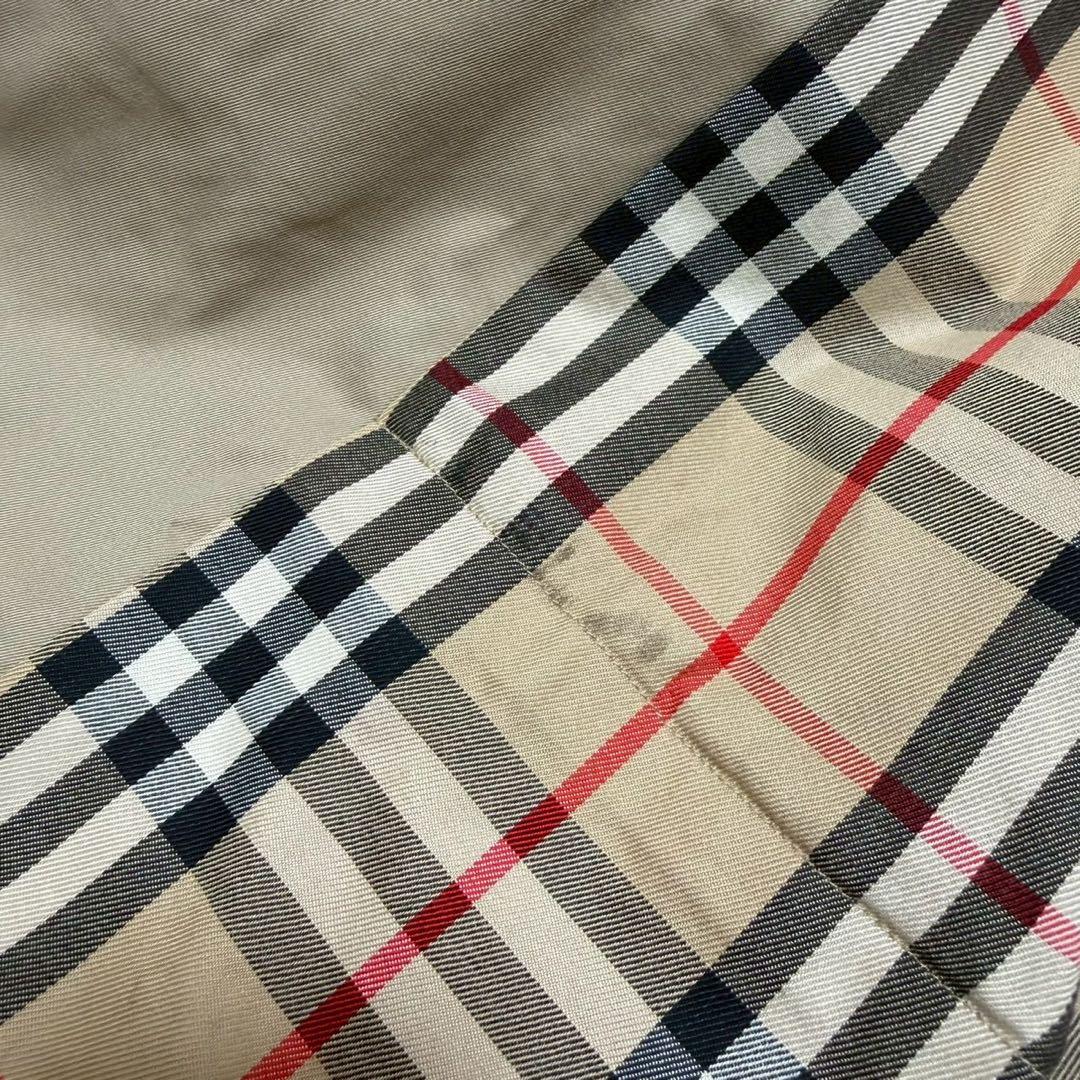 良品✨Burberry バーバリー　ステンカラーコート　ノバチェック　9AB2