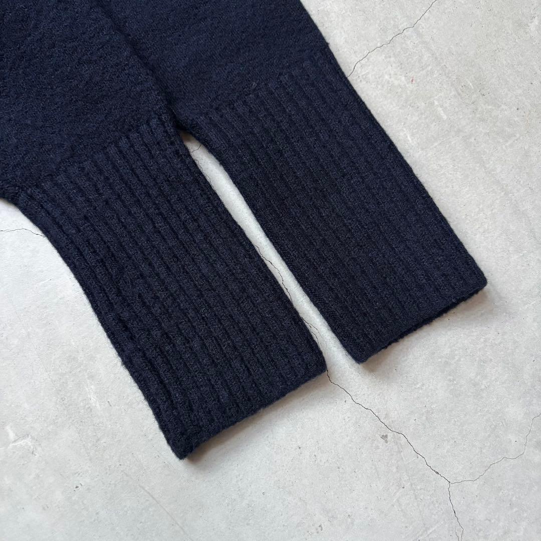   GOLF ハイネックニットセーター ロゴワッペン