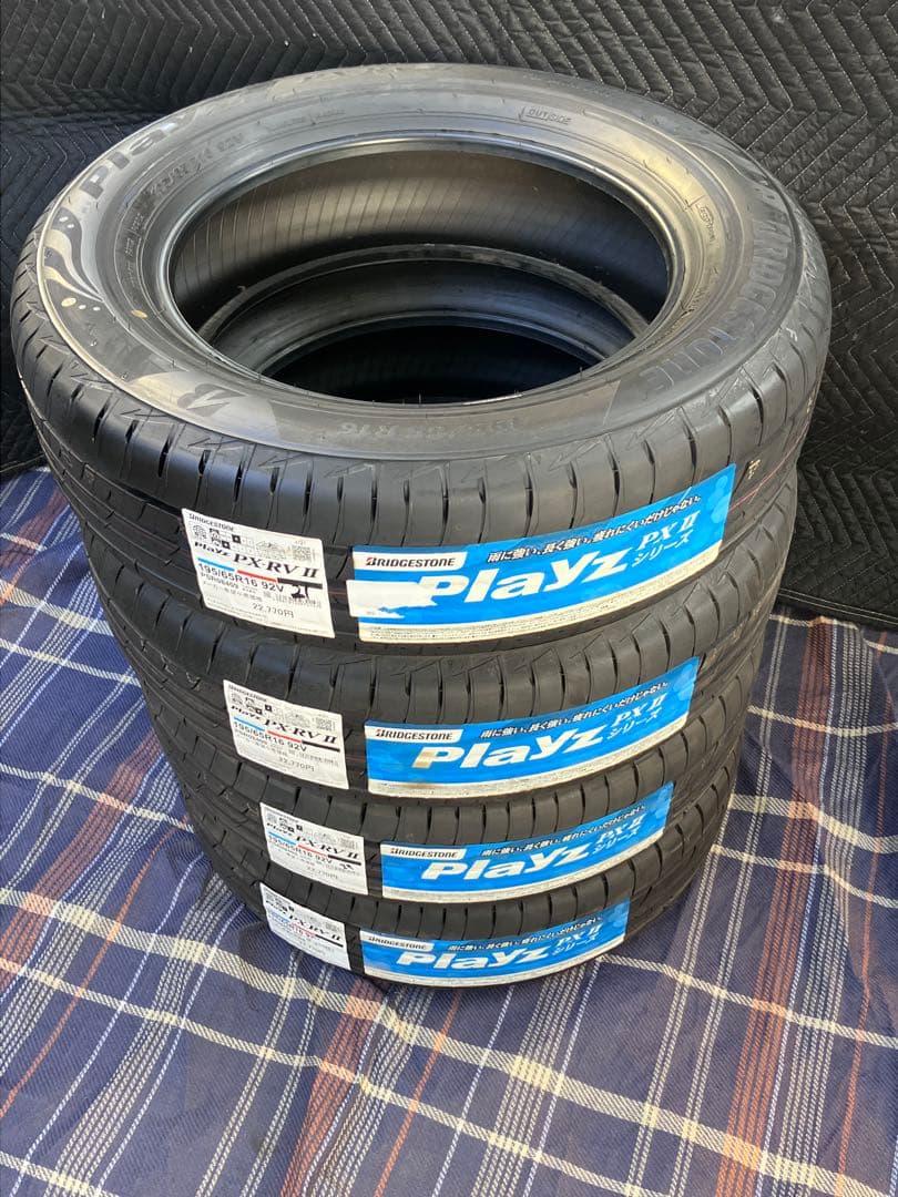 専用①(未使用)195/65R16 ブリヂストンPlayz PX-RVII 4本