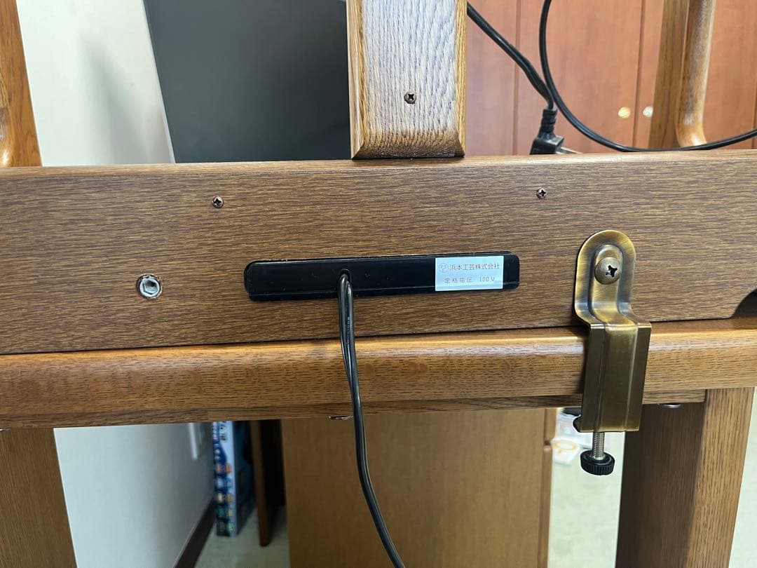 皇室御用達　浜本工芸　学習机　セット商品　⓵机