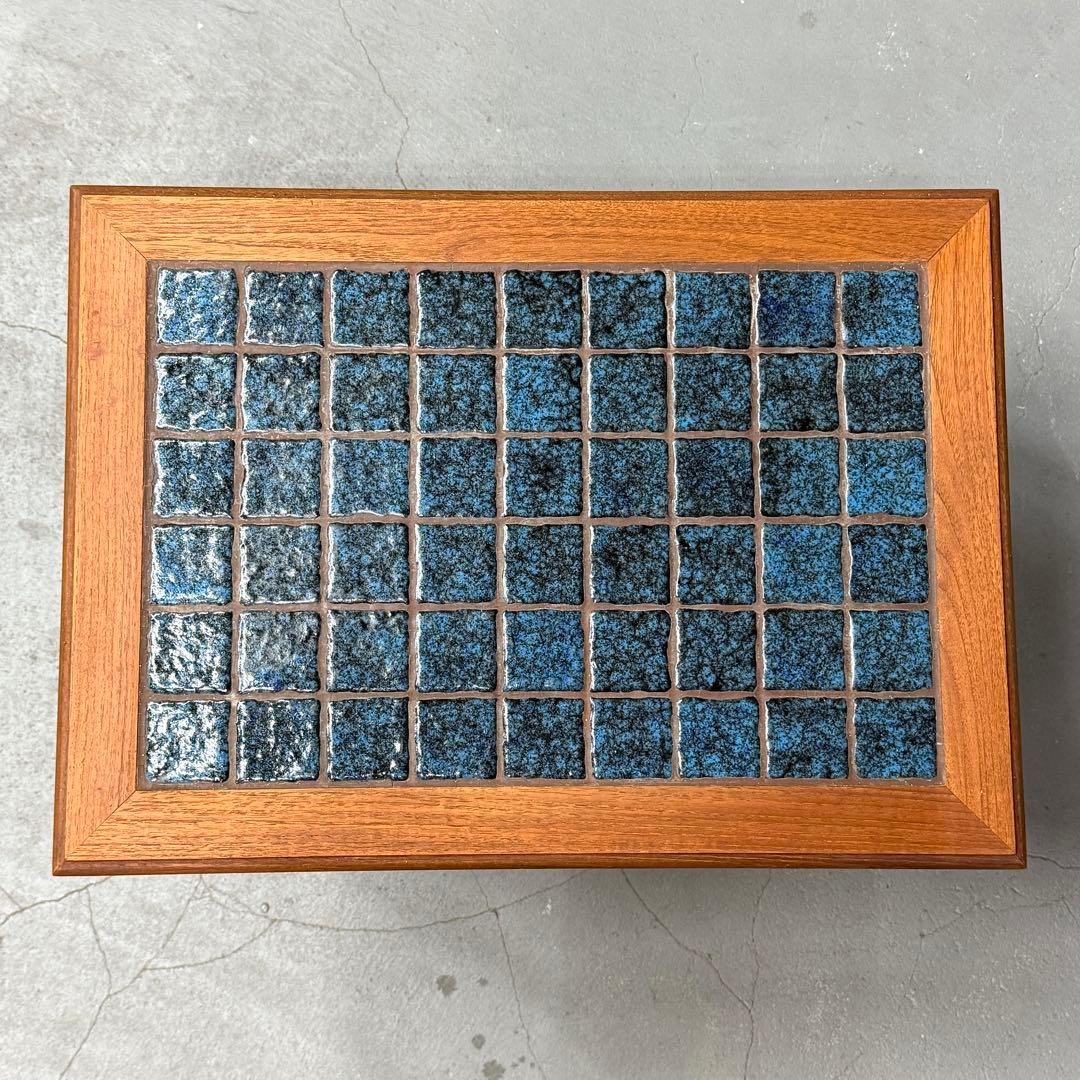 北欧デンマーク ヴィンテージ タイルトップ テストテーブル (502)