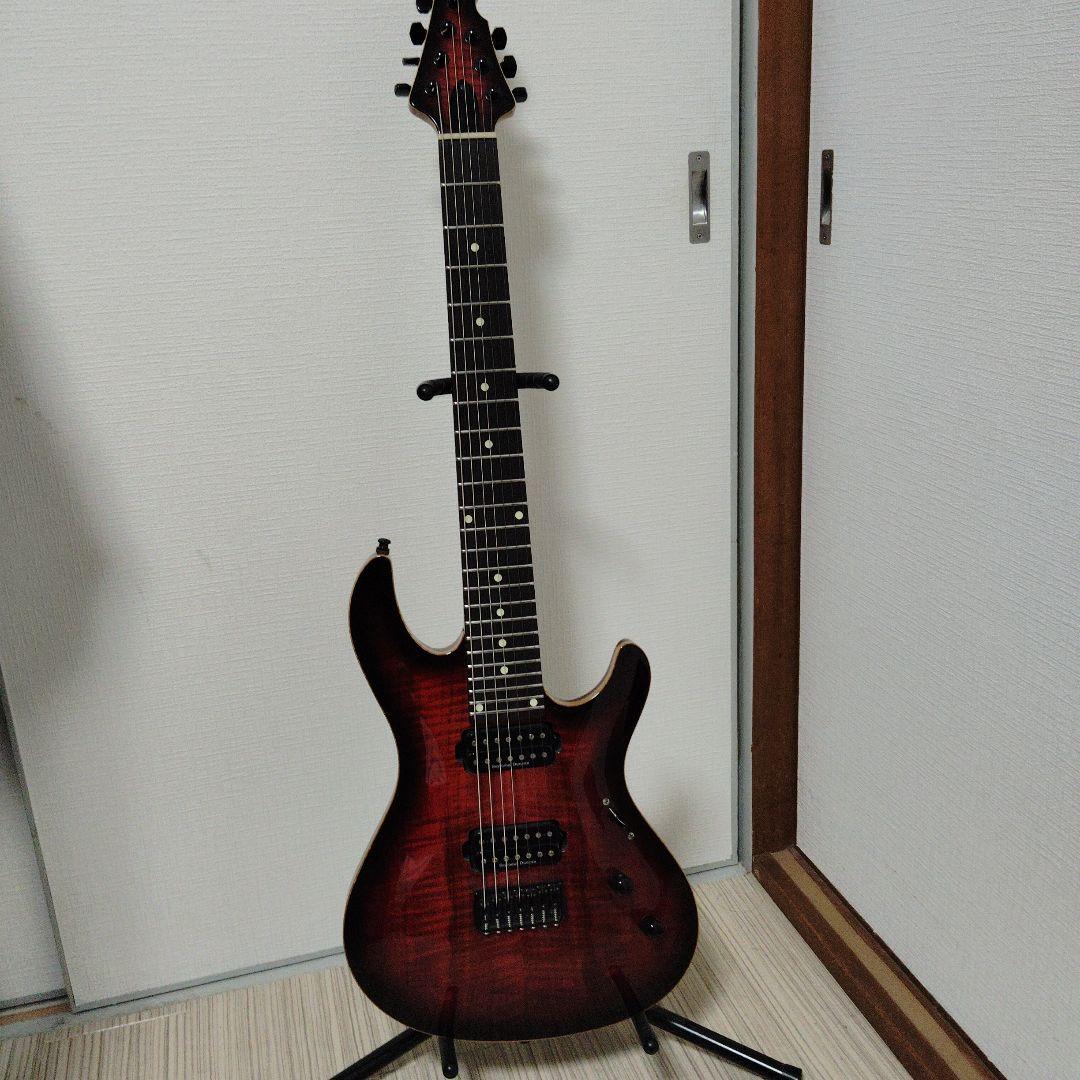 7弦ギター　国産 ダイナ楽器　LORE CROW