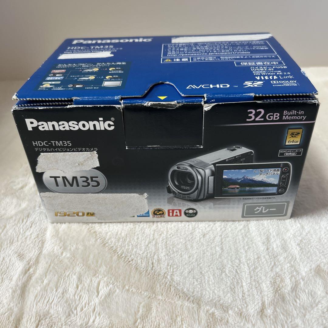 【極美品】 Panasonic パナソニック HDC-TM35 ビデオカメラ