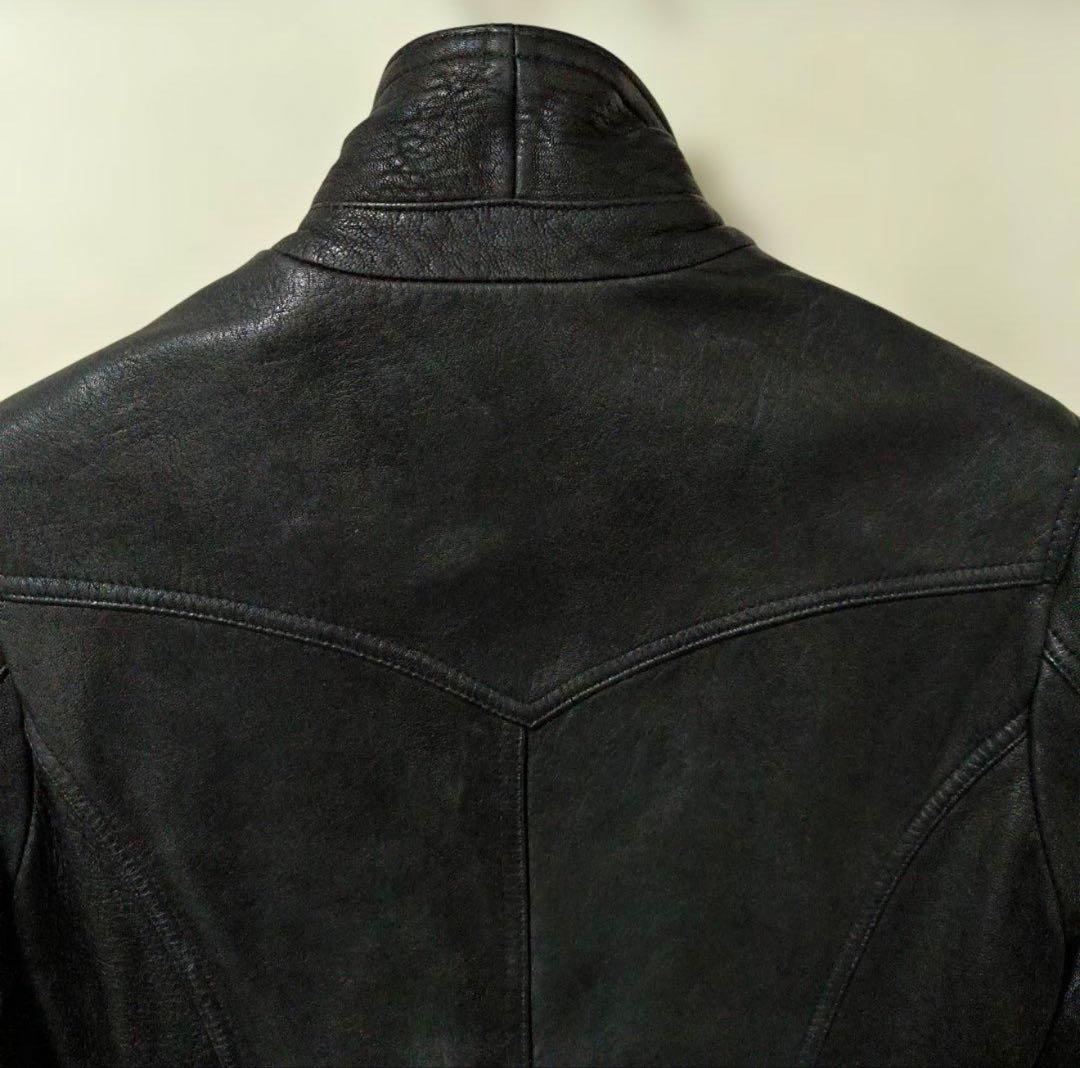 JACKROSE★本革ゴートレザー【山羊革】ライダースジャケット/3