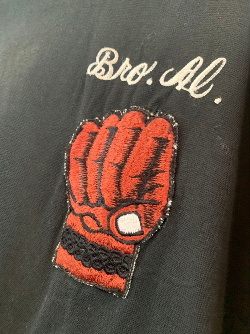 60s 70s 黒人系 スーベニアシャツ ジャケット ベトジャン スカシャツ