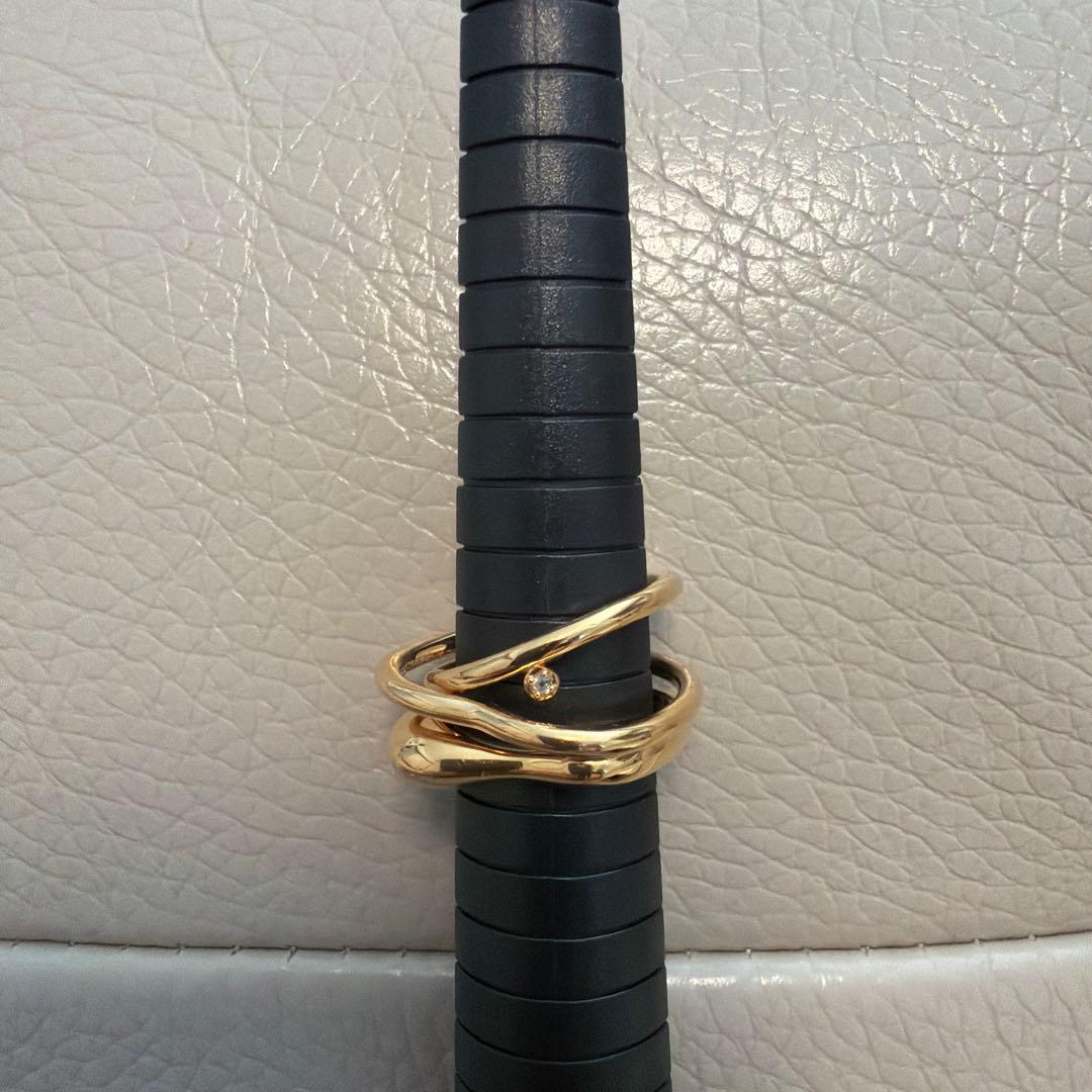 ゴールドリング 約13号 箱付き