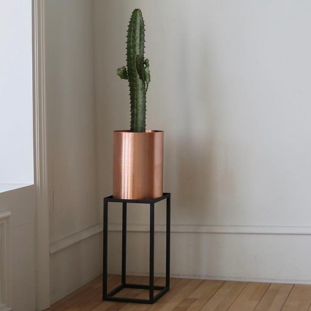 brass plant base 銅 ブラス製 プラントベース 観葉植物