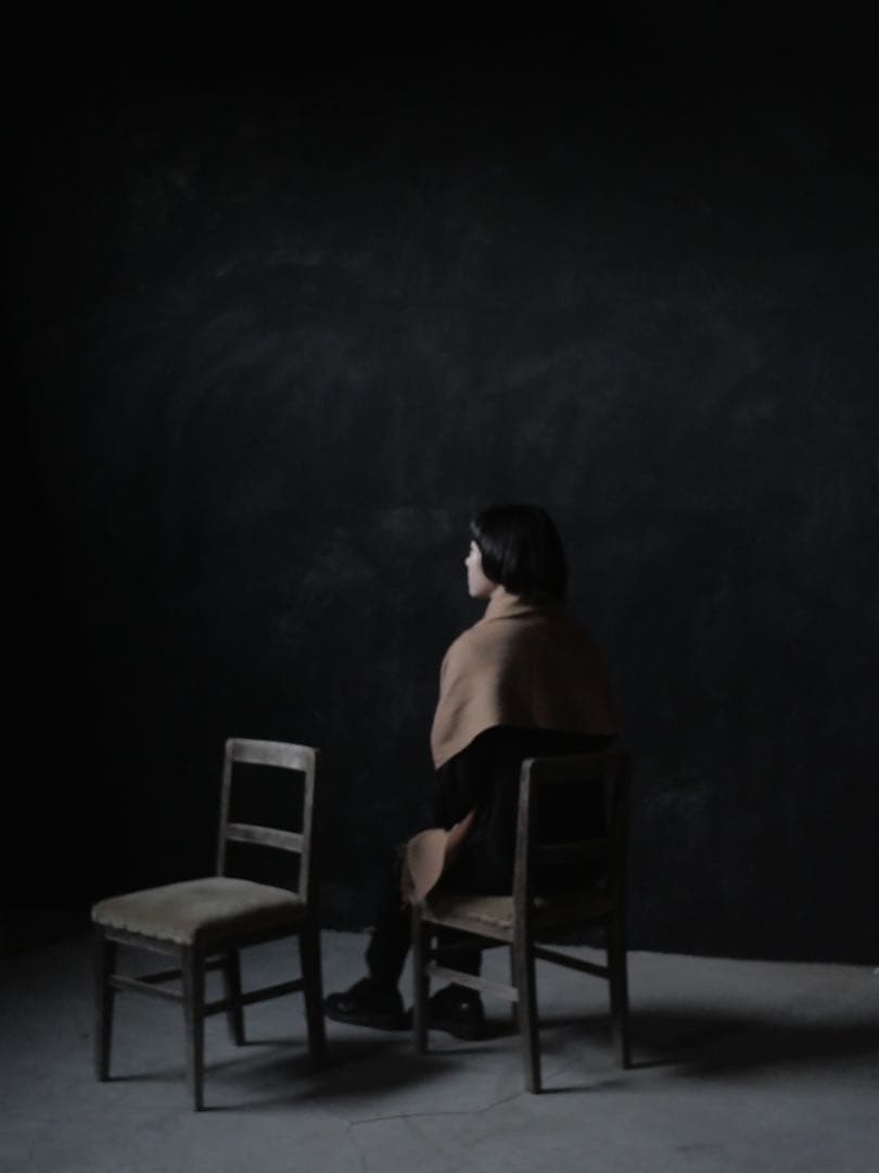 ダイニングチェア　椅子　張り替え済　古家具　古道具　アンティーク　昭和レトロ