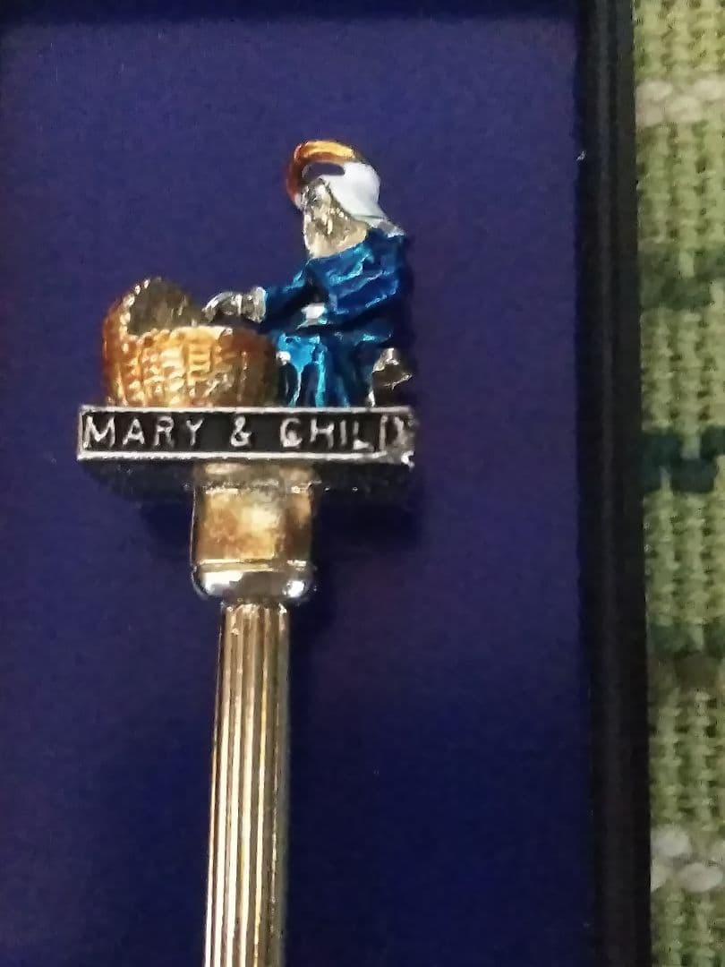 カトラリー　シルバー細工スプーン