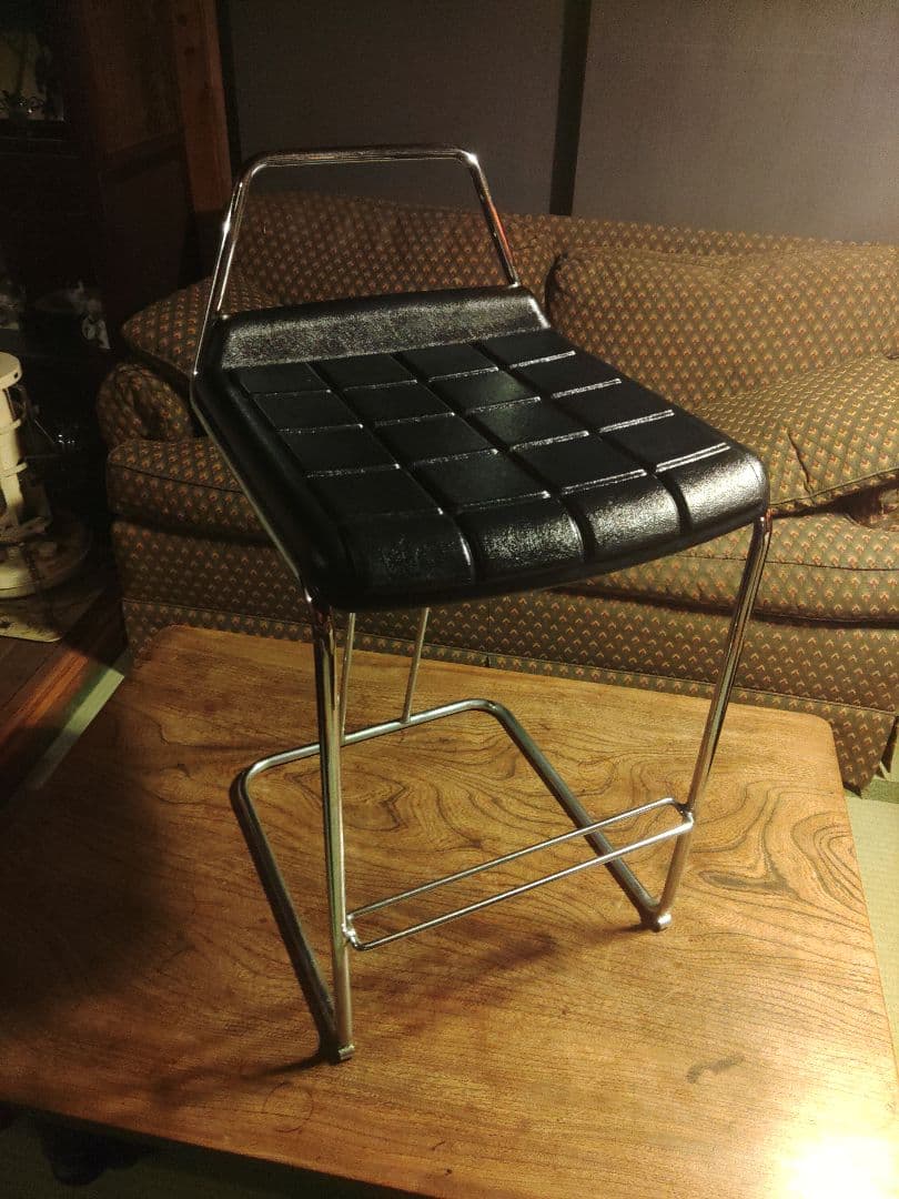 希少　スツール　スペースエイジ　ミッドセンチュリー　ポストモダン　アメリカ製