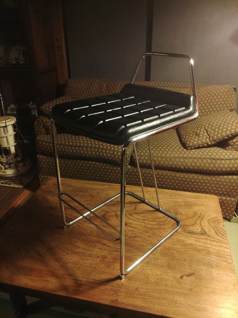 希少　スツール　スペースエイジ　ミッドセンチュリー　ポストモダン　アメリカ製