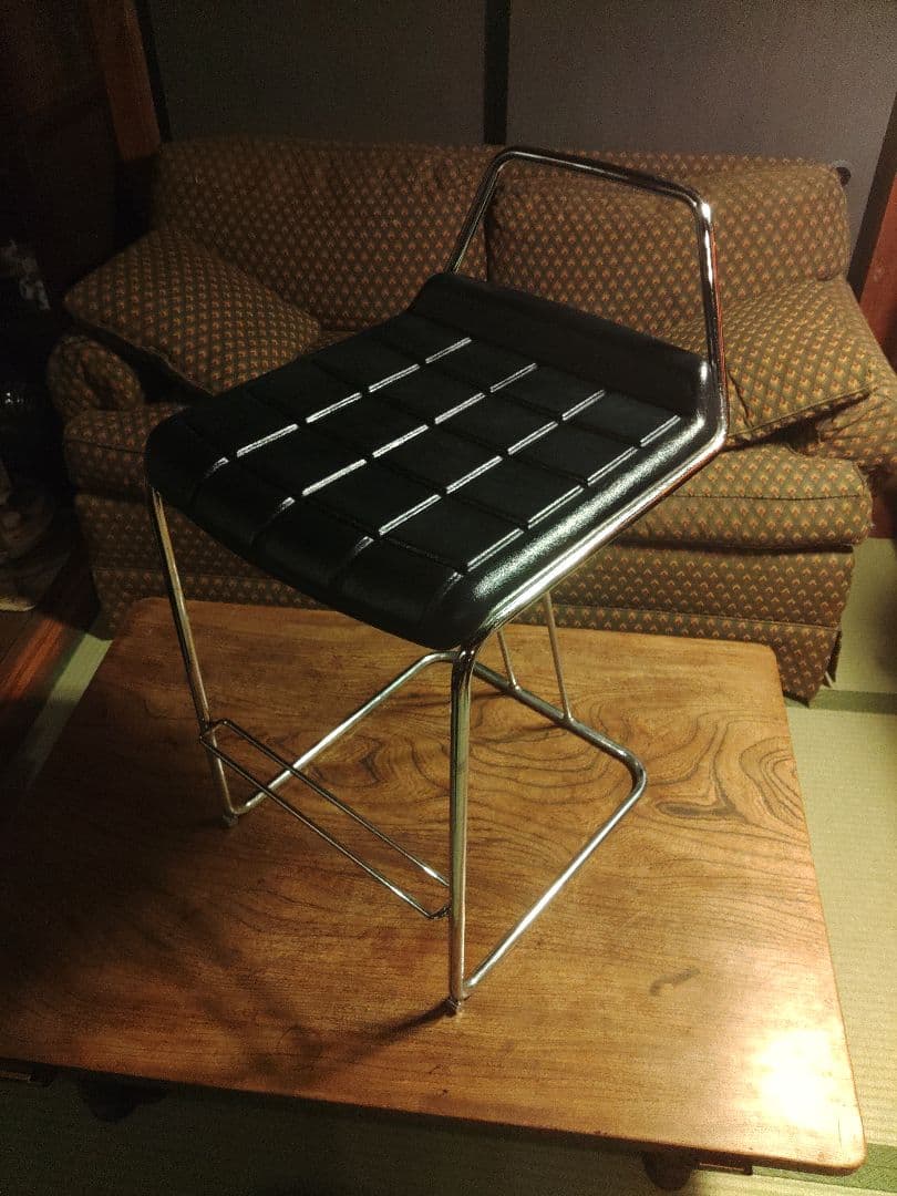 希少　スツール　スペースエイジ　ミッドセンチュリー　ポストモダン　アメリカ製