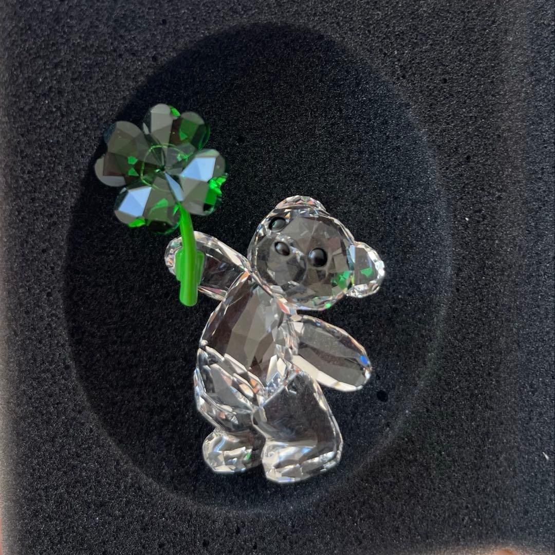 Swarovski クリスタルクマ 置物　Krisベア Lucky Charm
