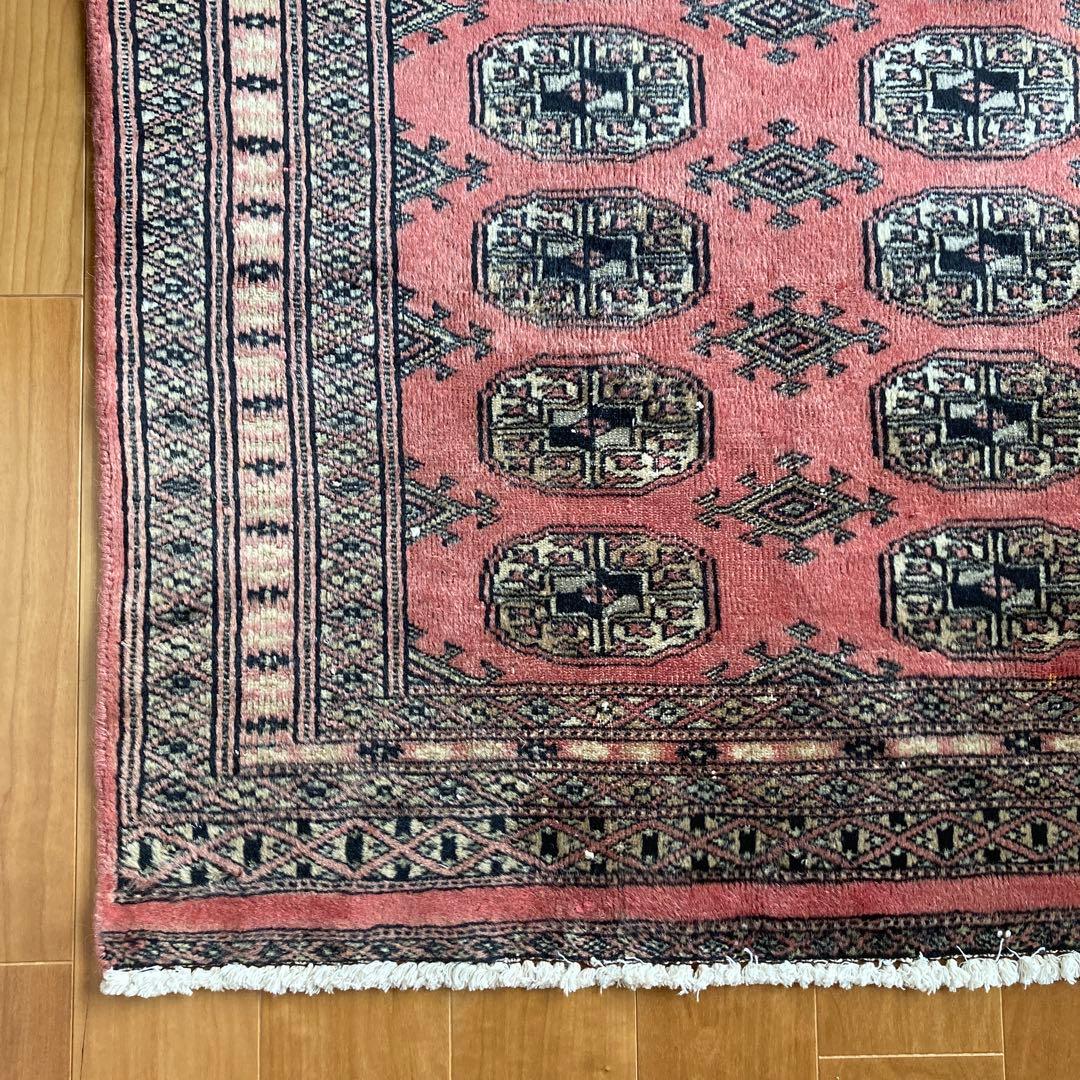 ヴィンテージラグ　トライバルラグ　パキスタン　ランナー