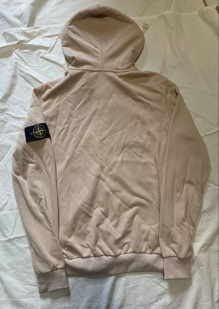 トップス ARCHIVE STONE  ZIP FOODY BEIGE