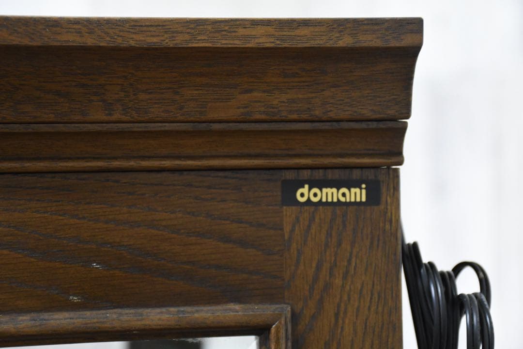 FAC31 カリモク最高峰 ドマーニ クイーンズライフ 飾り棚 照明付き ミラー