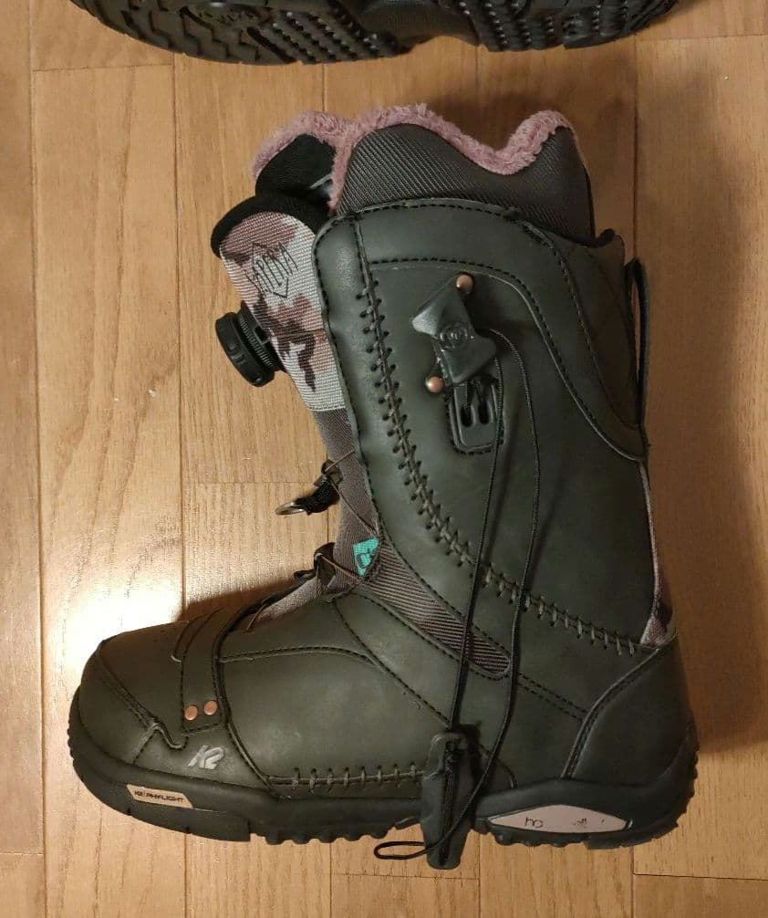 K2 スノーボードブーツ 24.0cm SAPERA 女性用