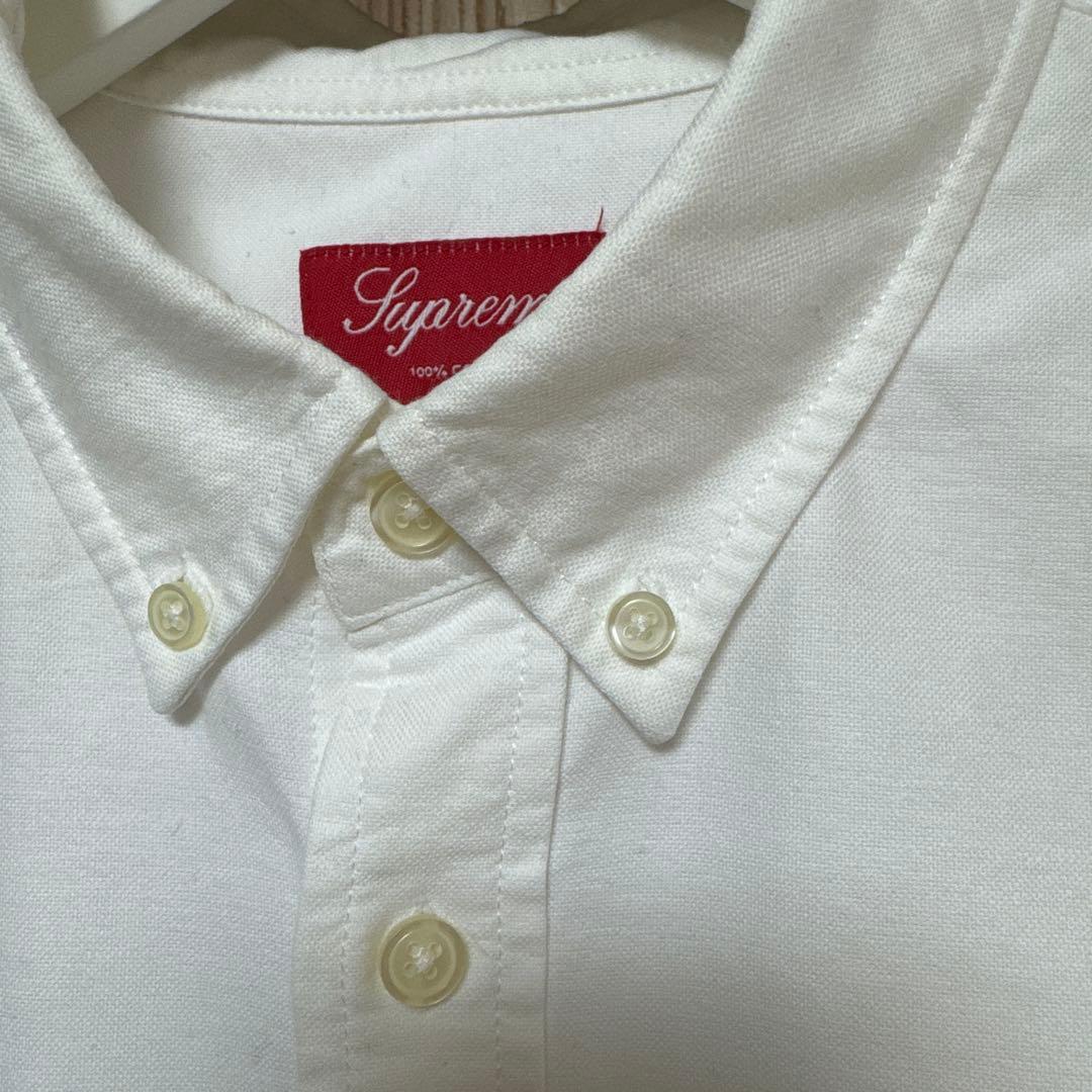 Supreme シュプリーム Oxford Shirt ホワイト M 美中古