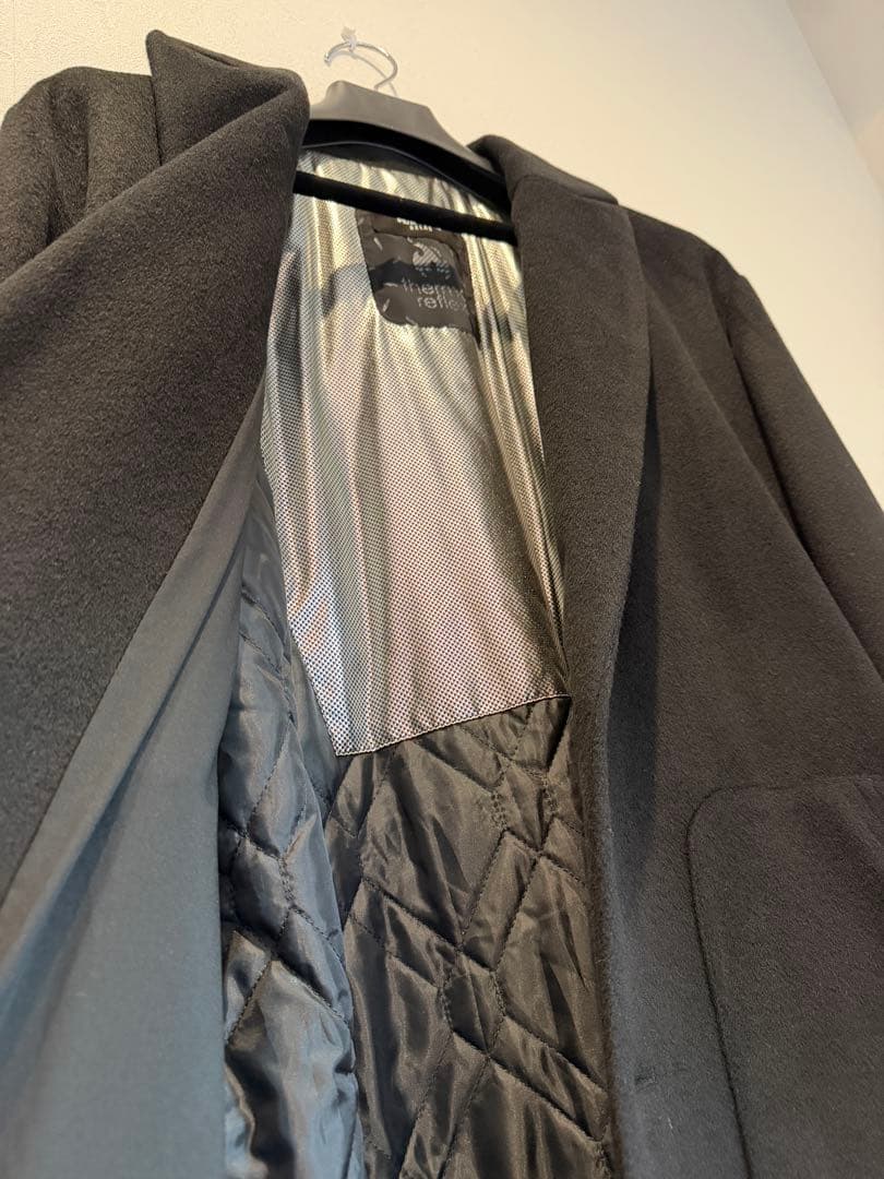 1piu1uguale3 relax ウノピュウ チェスターコート Sサイズ