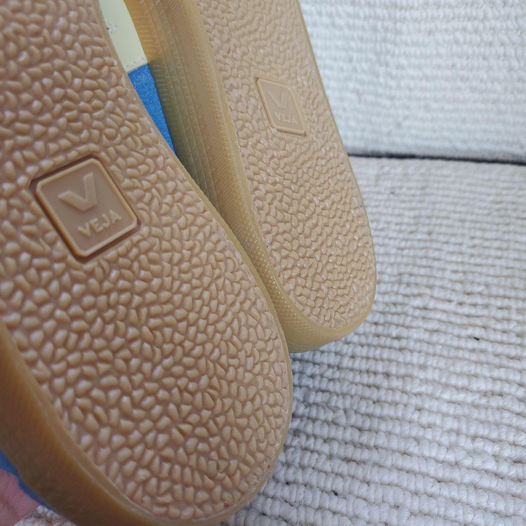 ☆未使用☆VEJA☆24センチ☆レア色ブルー×スエード☆スニーカー。