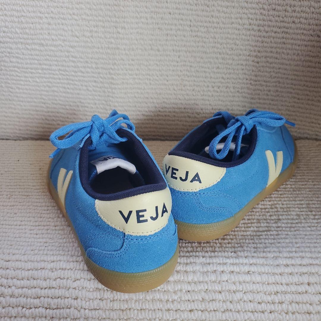 ☆未使用☆VEJA☆24センチ☆レア色ブルー×スエード☆スニーカー。