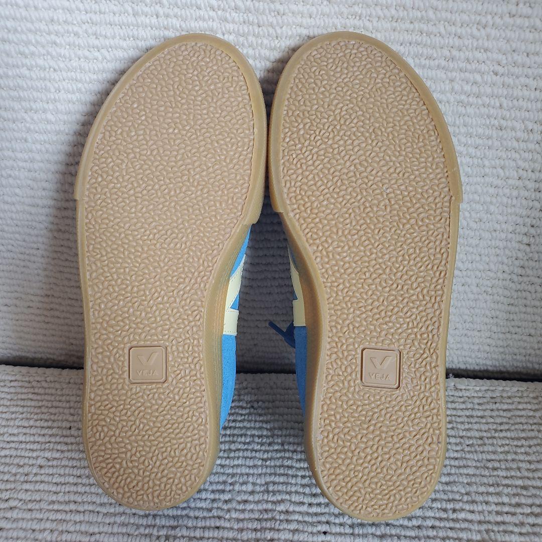☆未使用☆VEJA☆24センチ☆レア色ブルー×スエード☆スニーカー。