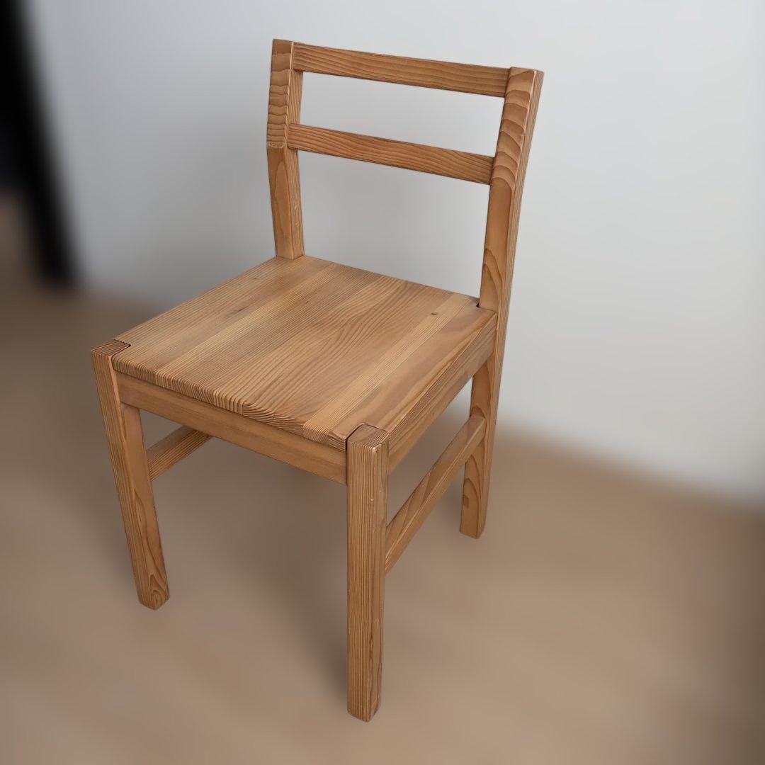 【廃盤品 希少！】無印良品 ナチュラルウッド 木製チェア