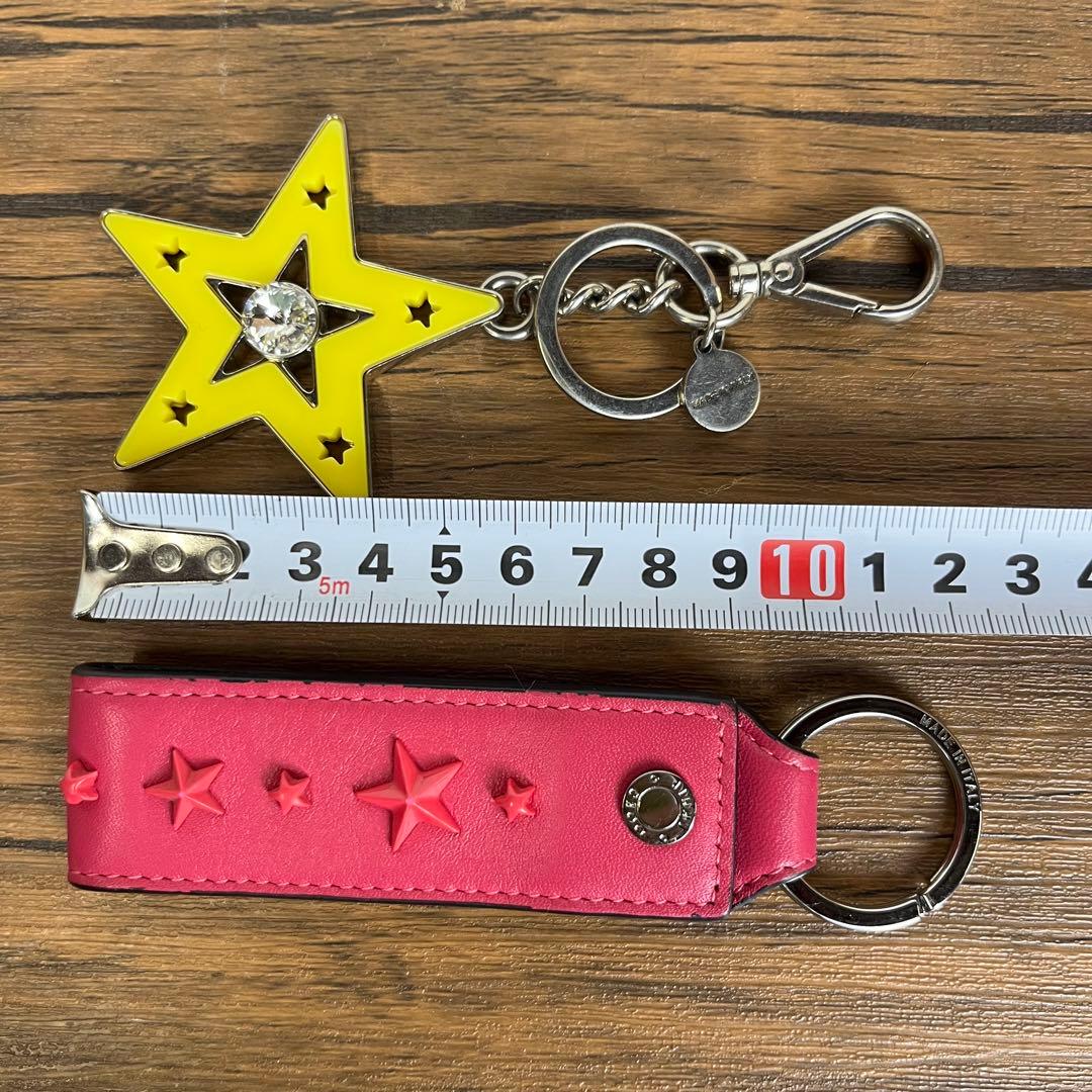 【匿名発送】JIMMY CHOOジミーチュウ キーリング 2個セット