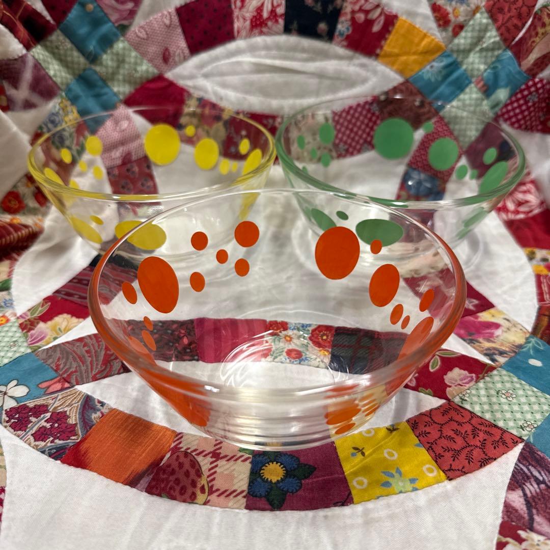 フェデラルfederalアンティークドットボウル