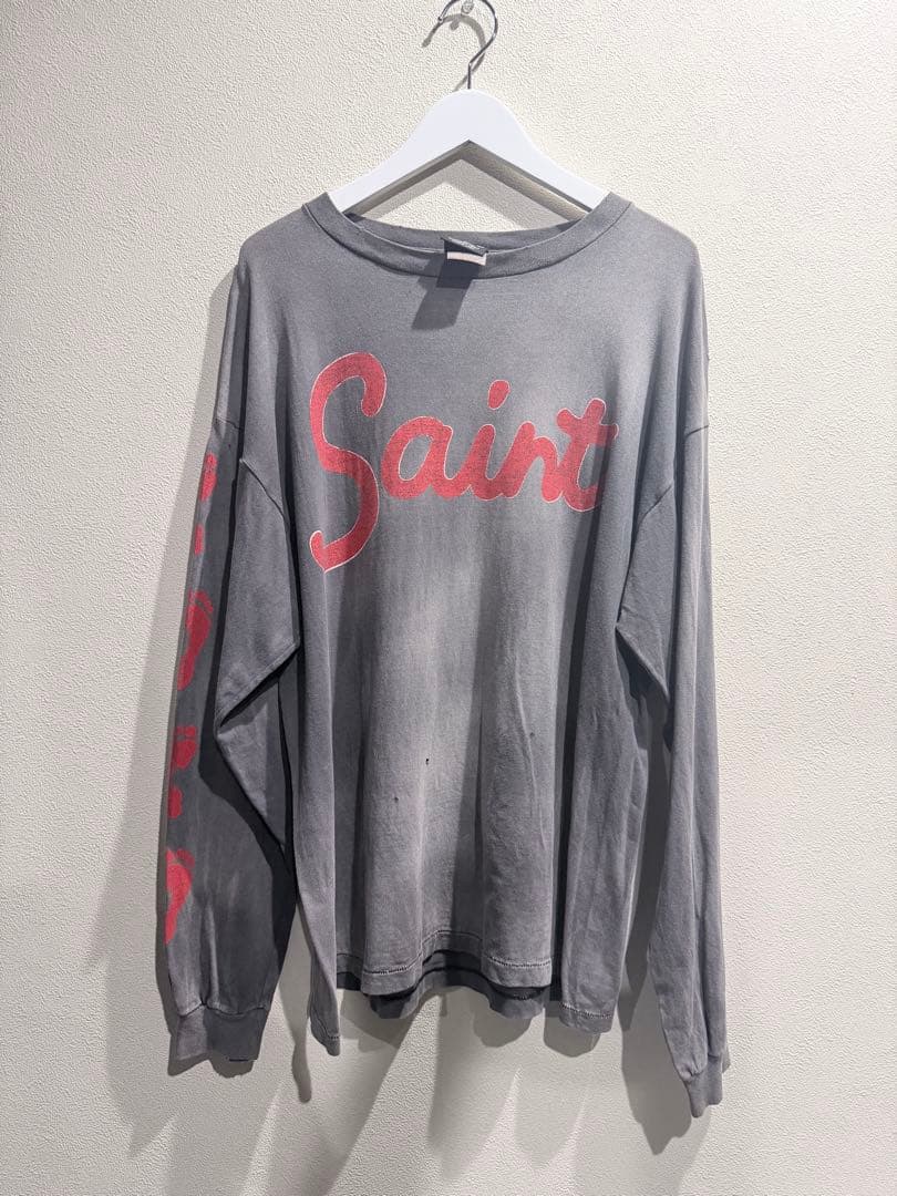 Saint Michael XL 長袖カットソー グレー