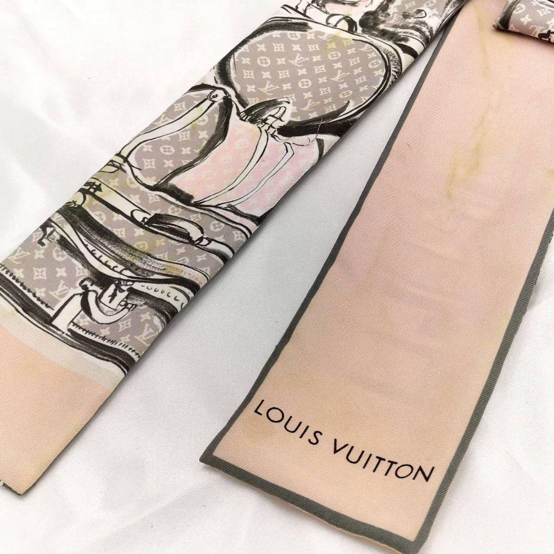 1130 LOUIS VUITTON バンドー トランクローズプードル スカーフ