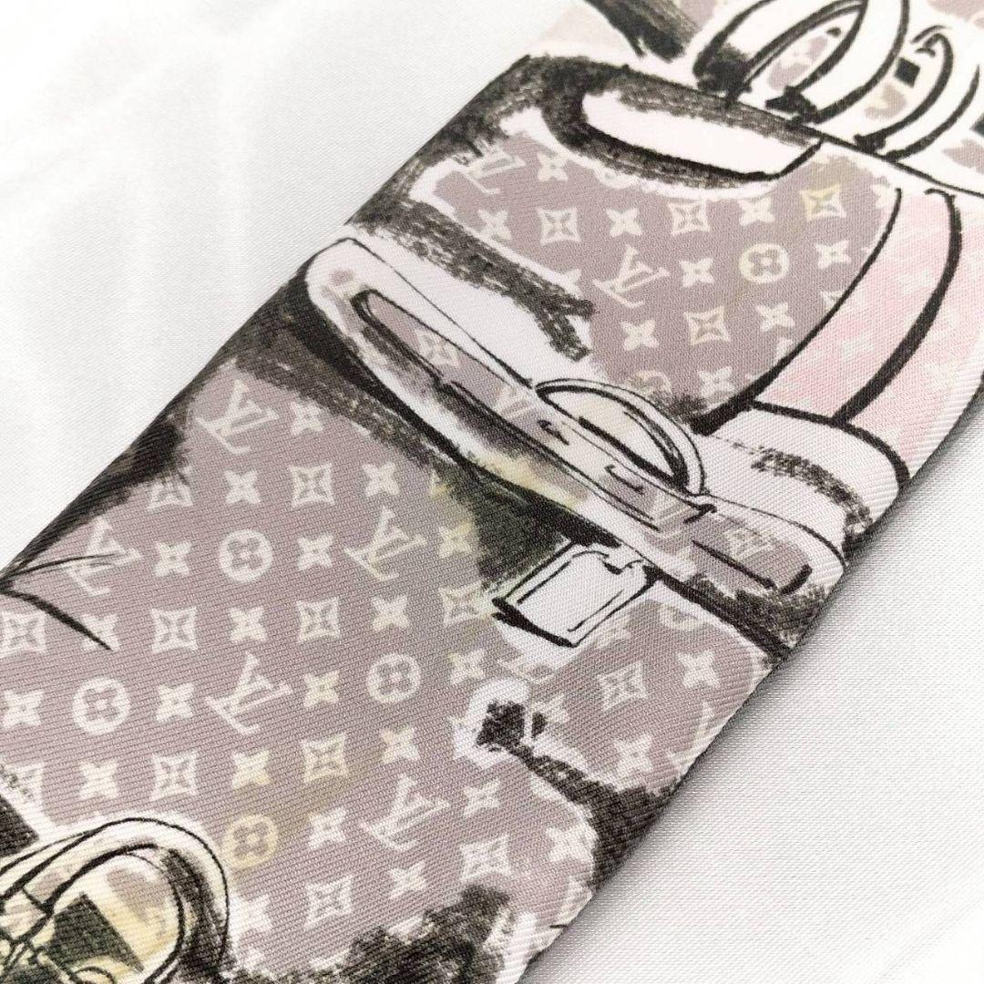1130 LOUIS VUITTON バンドー トランクローズプードル スカーフ