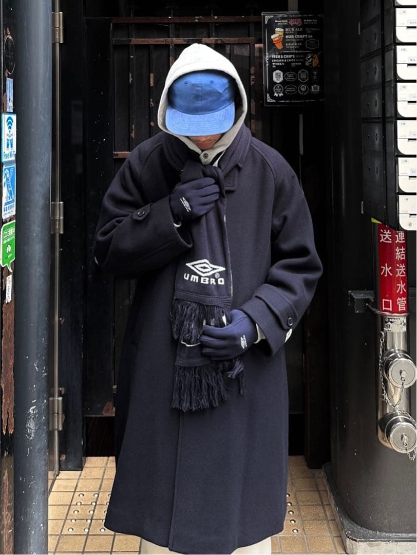 UMBRO アンブロ ジャーナルスタンダード ブラック サッカーマフラー