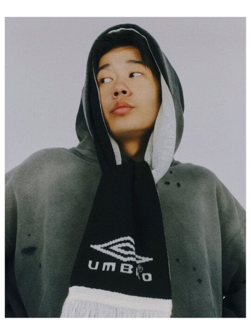 UMBRO アンブロ ジャーナルスタンダード ブラック サッカーマフラー