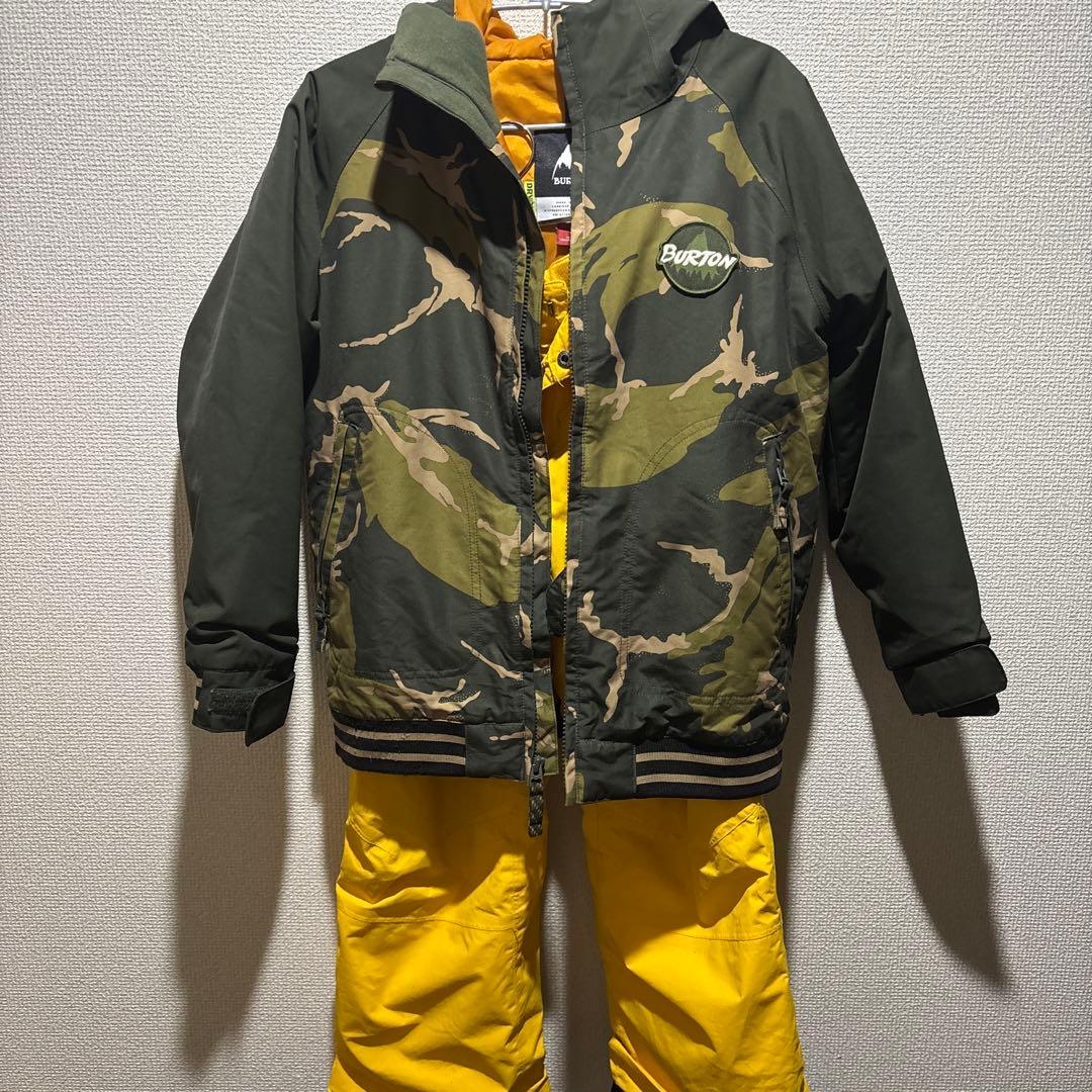 Burton ウエア上下セット 130 スノーボードS キッズ